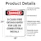 Signmission D-Class Fire Extinguisher For Danger Sign, Vinyl Decal, 18in W x 24in L, 2PK OS-2PACK-DS-D-1824-V-2377 - alternate 6